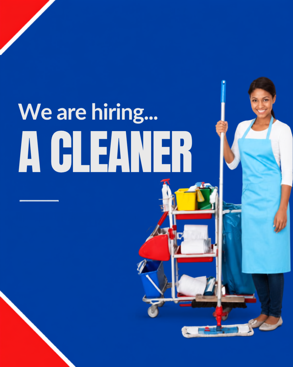 We're Hiring – School Cleaner (Immediate Start)